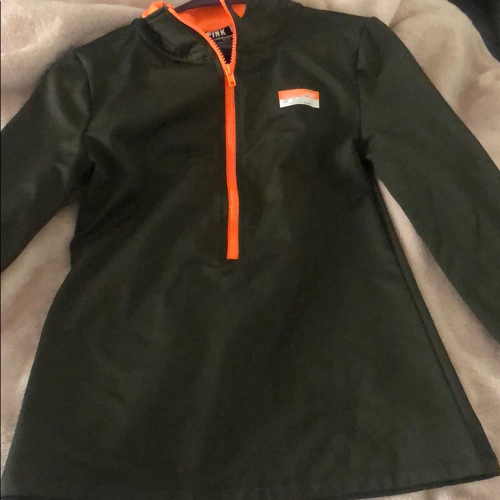 PINK sporty zip up